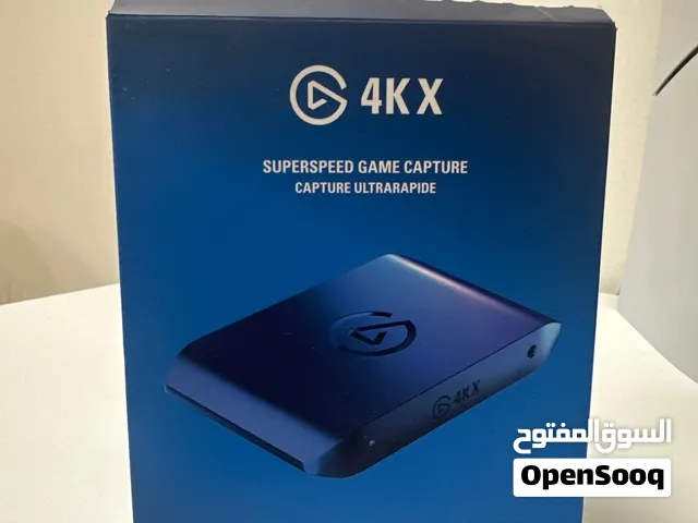 Elgato 4K X شبه جديد بالكرتون والفاتورة (استعمال شهر)