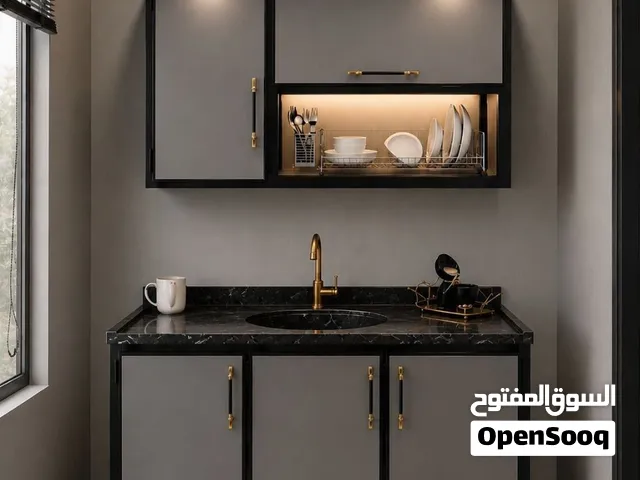فقط لأصحاب الذوق المختلف وعشاق النزاكة  سنك وملحق متر20 داخل بليت  مع انارة 300 وتوصيل مجانا لبابك