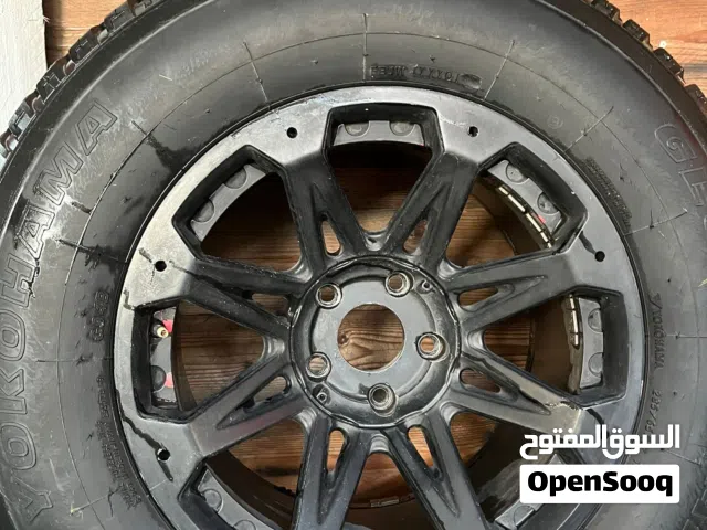 رنقات فيول  مع تواير حجم 17 خمس براغي كانو راكبين ع رانقلر