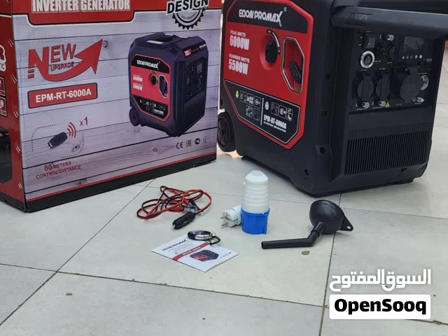 جنريتر سايلنت بدون صوت جرنيتر مولد كهرباء شركة ايدون 6.0KW ضمان ثلاث شهور تشغيل عن بعد ريموت وهندل