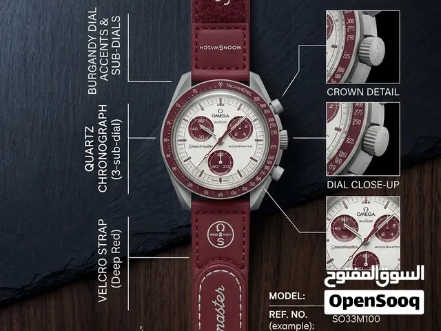 Premium Omega Swatch Style Watch  New Collection  Luxury Look