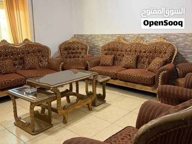 طقم كنب 11 مقعد للبيع – 100 دينار فقط