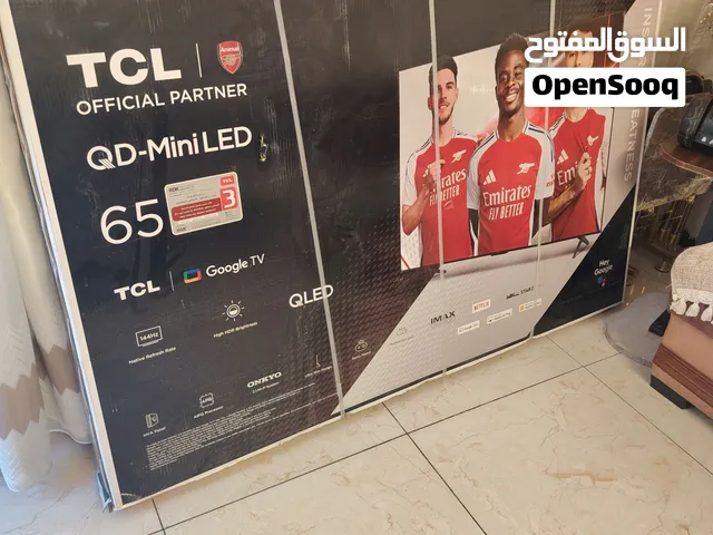 سلام عليكم tcl C6K حجم 65 mini led جديدة غير مستخدمه بيهة ضمان 3 سنوات