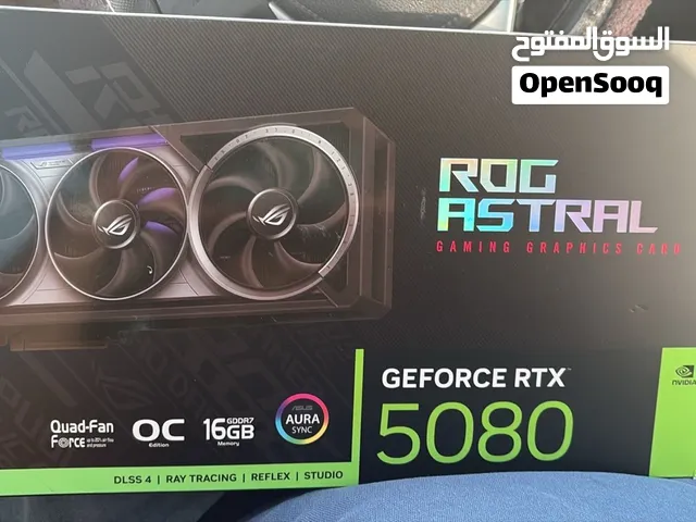 ASUS ROG Astral GeForce RTX 5080 OC Edition – 16GB GDDR7