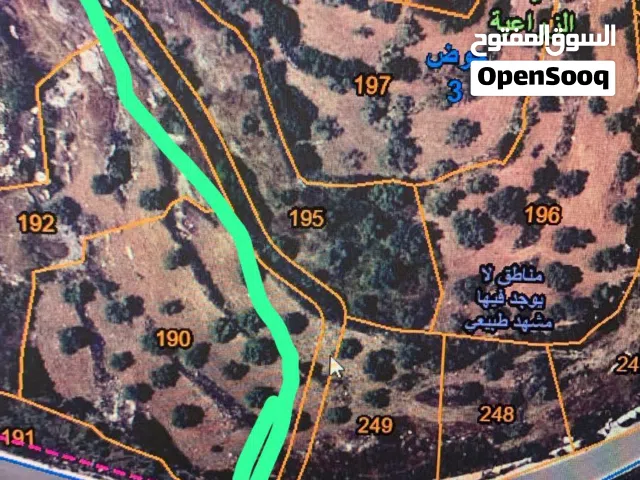 ارض 2400 للبيع قرب مستشفى سلفيت