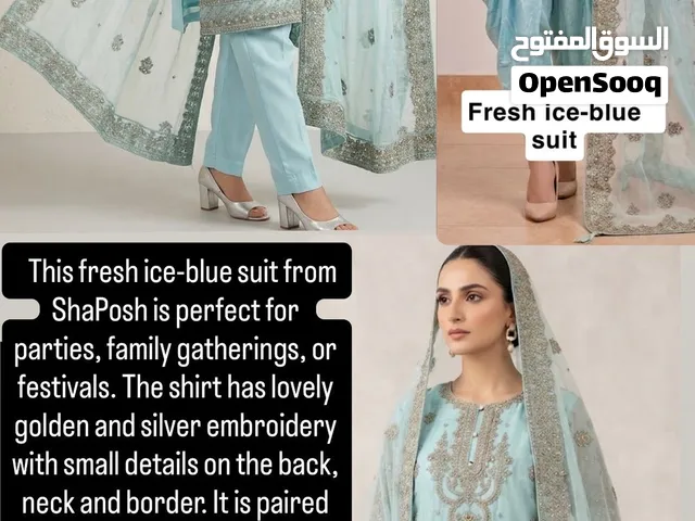 Sky Blue 3 pieces set.