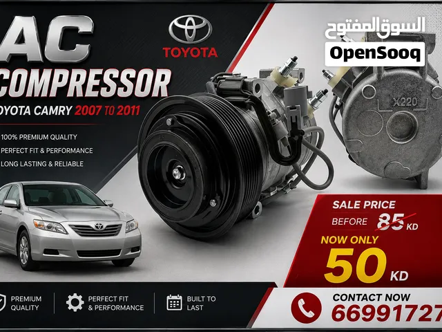 AC Compressor Toyota Camry 2007 to 2011