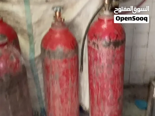 اسطوانة ثانى اكسيد كربون اكسجين لحام اطفاء مستعملة