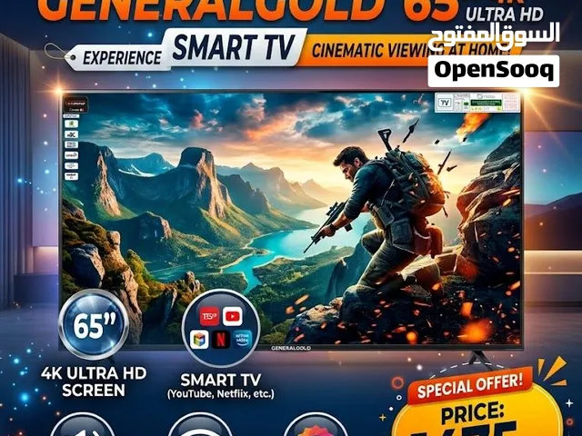 general gold TV 65 inch