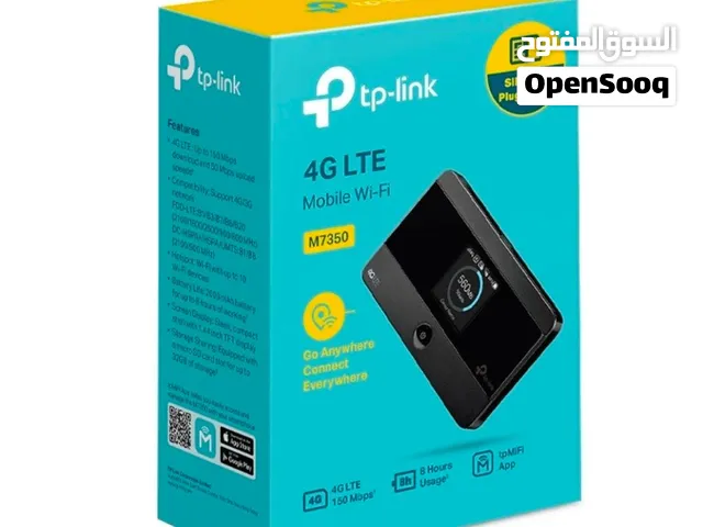 راوتر لاسلكي TP-Link M7350 4G Portable Router + SIM Card 150Mbps