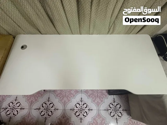 White Gaming Computer Desk 140x60 K-Leg Gaming & Study Desk
