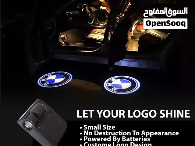 عرض خاص شعار أرضي مضئ لكل السيارات ( بدون تركيب وتوصيل)