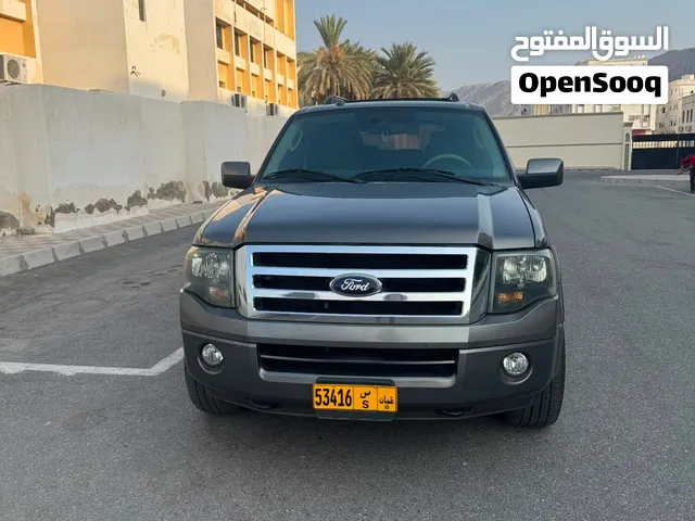 فورد إكسبيديشن 2014 رمادي مستعمل بجميع المواصفات الأمريكية، 7 مقاعد