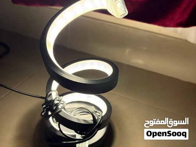 URGENT SALE - Modern minimal spiral LED desk/table lamp - adjustable 3 coloured lights