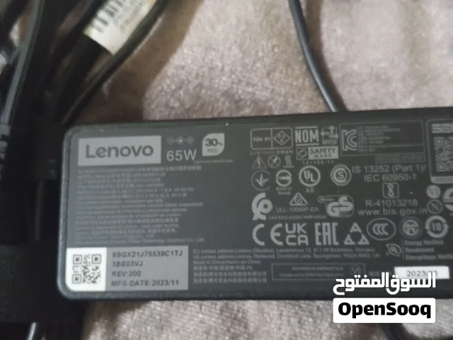 للبيع شاحن لابتوب لينوفو أصلي Original Lenovo Laptop Charger for sale