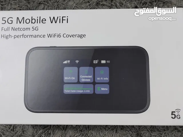 يتوفر لدينا ماي فاي متنقل 5G امنيه،