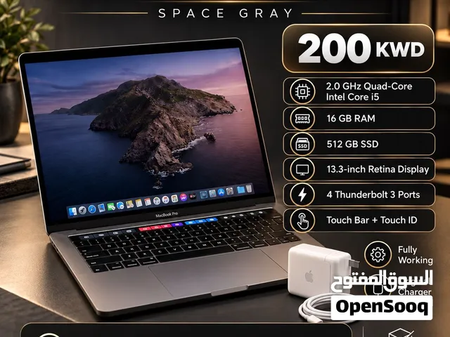 MacBook Pro - Space Gray with Touch Bar