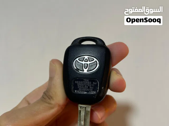 مفتاح ريموت أصلي تويوتا  جاهز للبرمجة + جراب سيليكون (DENSO)