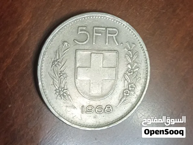 5د5 فرنك سويسري اصدار 1968