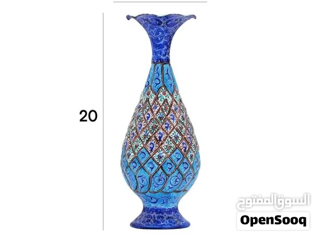 مزهرية مطلية بالمينا