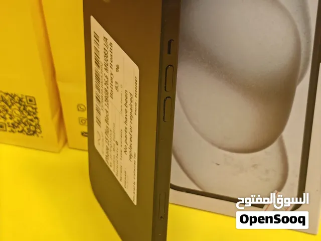 ايفون 15 بلس – سعة 128 جيجا – أسود بطارية 83% مستعمل كالجديد
