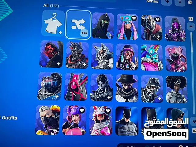 حساب فورت نايت نادر سوني