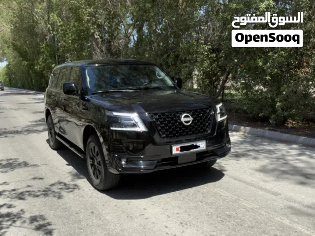 Nissan Patrol 2023 Xe black edition under warranty and service package
