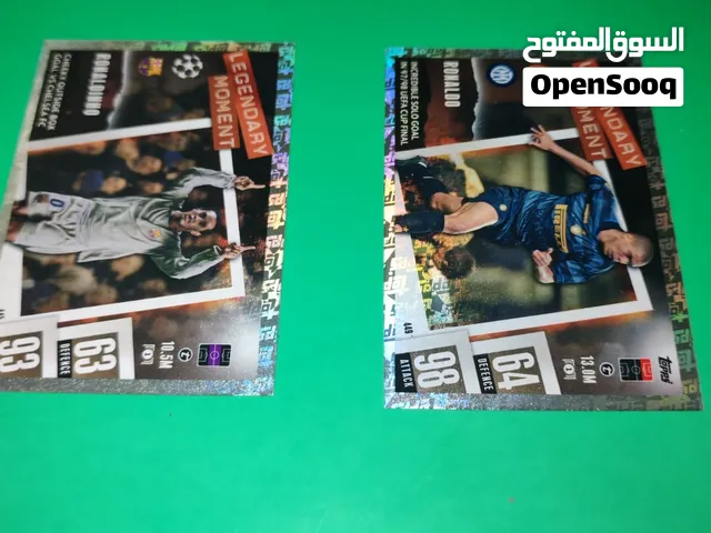 Legendary moment football cards