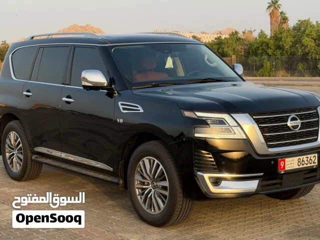 نيسان باترول بلاتنيوم فل ابشن المكينه الكبيره 5.7 موديل 2021
