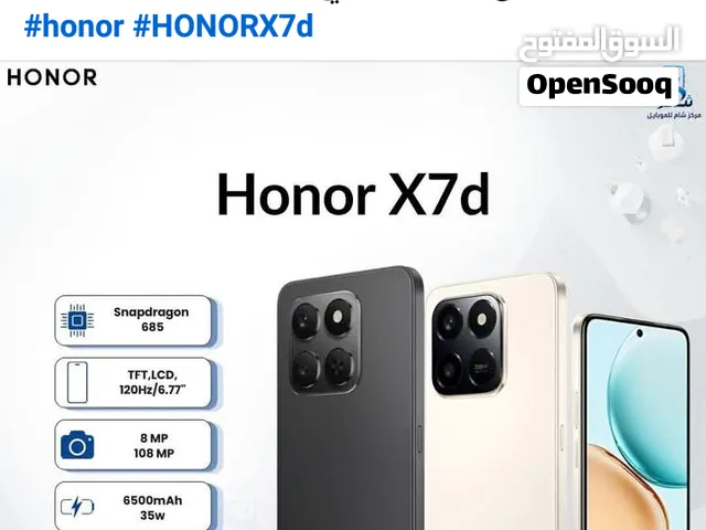 جديد  مع الضمان  honor x7d