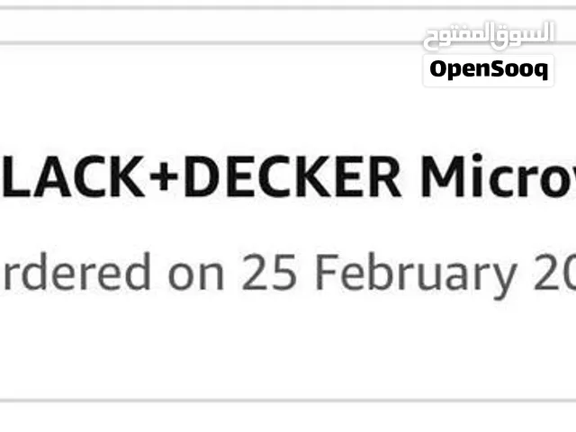 Black + Decker Microwave 20L