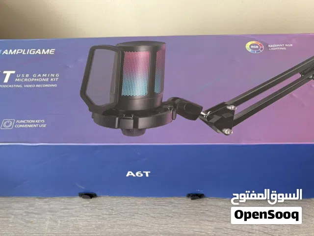 A6T Fifine USB gaming Microphone Kit For Streaming, Podcasting, Video Recording, Gaming.