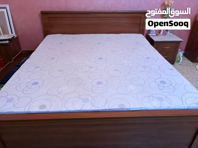 URGENT SALE  Super King size wooden storage bed with mattress and bedroom set - excellent condition