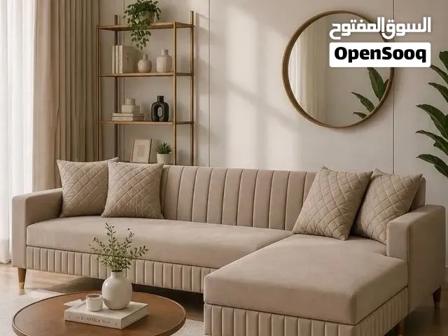 MODERN SOFA L SHAPE 5 METTLE ALL COLOUR AVAILABLE/موڈرن کنب خمسہ متر کل الوان موجود ھرف ای