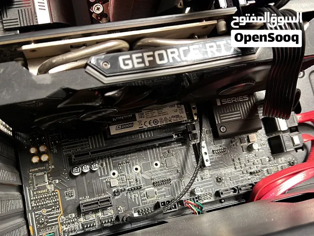 كرت 2060super  8g للبدل على كرت اقوى مع فرقية