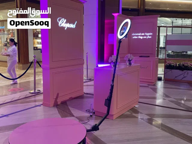 للبيع مشروع جاهز استاند تصوير 360