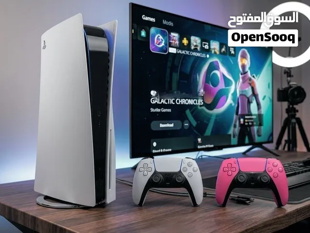 جهاز بلاي ستيشن 5 (PlayStation 5) بحالة الوكالة تماماً، شبه جديدUnder Warranty - تحت الضمان