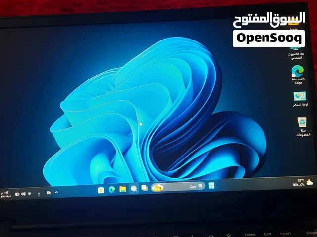 لابتوب لينوفو E14 معالج core i7 جيل 11 ورام 16 جهاز نظييف