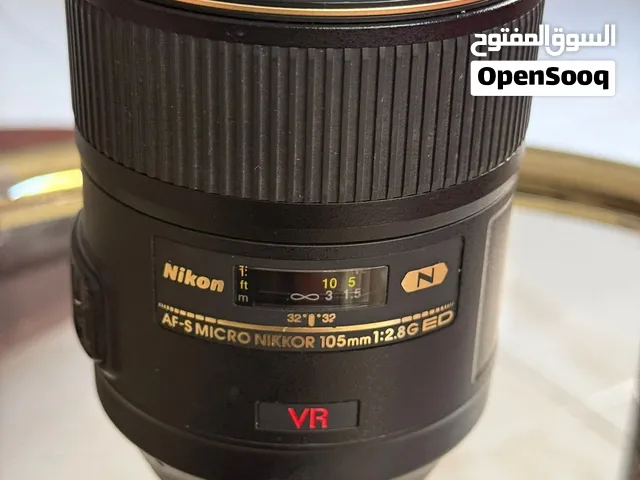للبيع عدسة Nikon 105mm f/2.8G ED VR Macro