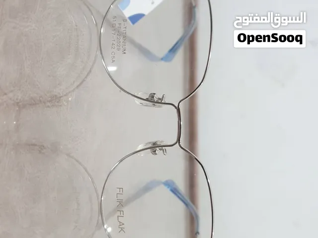 FLIK FLAK B-Titanium Silver Geometric Optical Eyeglasses Frame