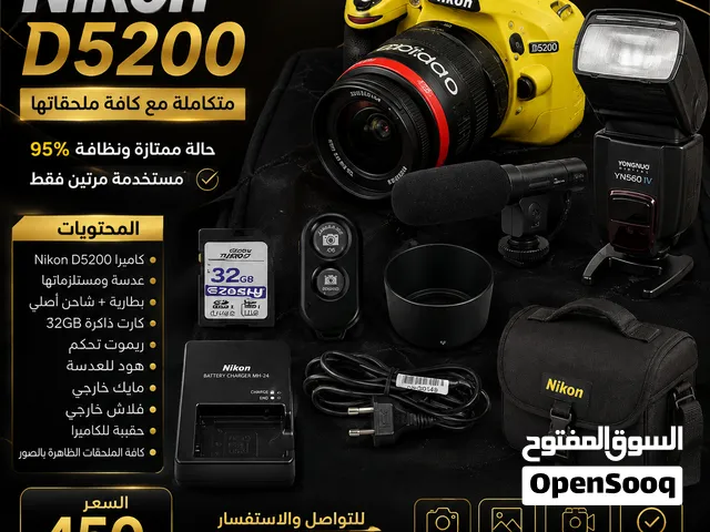 كاميرا نيكون D5200