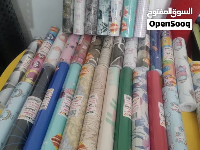 ورق جدران لاصق جميع الاشكال مقاس الرول 45سم في طول 15 متر