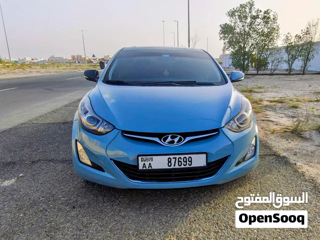 Hyundai Elantra 2015  Full Option (GCC Specs) 318,000 KM – Genuine Mileage Well Maintained