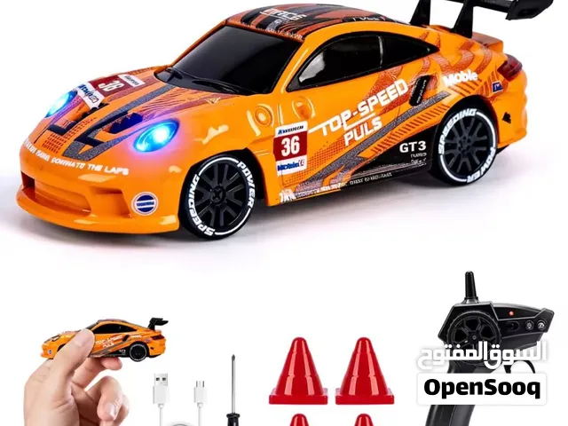 1:64 scale RC DRIFT CAR for sale PORSCHE 911 gt3rs model with working led lights unused brand new
