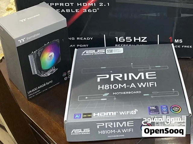 Intel Core Ultra 5 and CPU cooler built in Wi-Fi 6 same as new كل شيء طبق الجديد استعمال شهر واحد