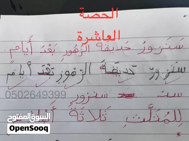 مدرس خصوصي خبرة في التأسيس عربي و انجليزي و خبرة في الرياضيات والفيزياء