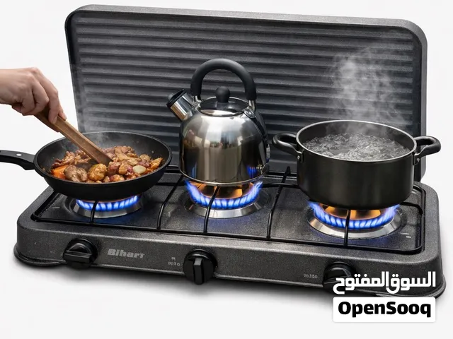 طباخ غاز عملي من Bihart بتصميم فاخر وصغير الحجم