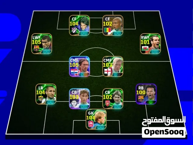 eFootball 3190 Strength Elite Account  105 Rated Players A very cool account
