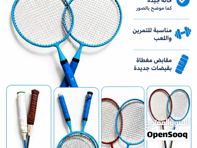مضارب تنس للبيع  زوجين من  مضارب بحالة جيدة، كما موضح بالصور.  التواصل واتساب فقط