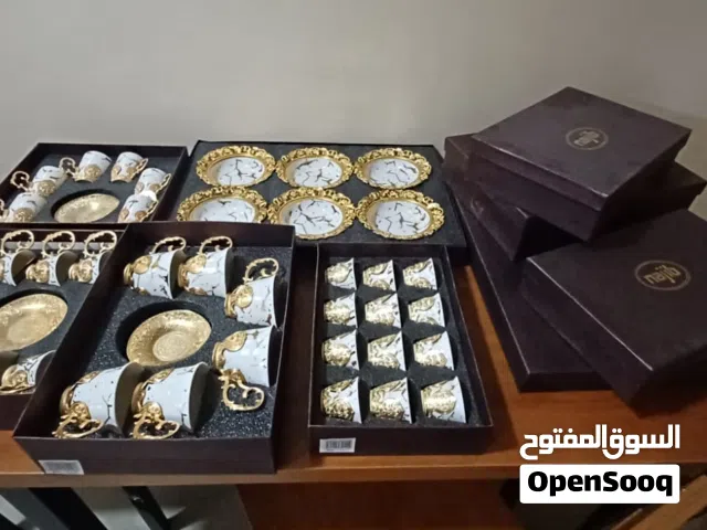 اطقم فناجين واكواب وكؤوس